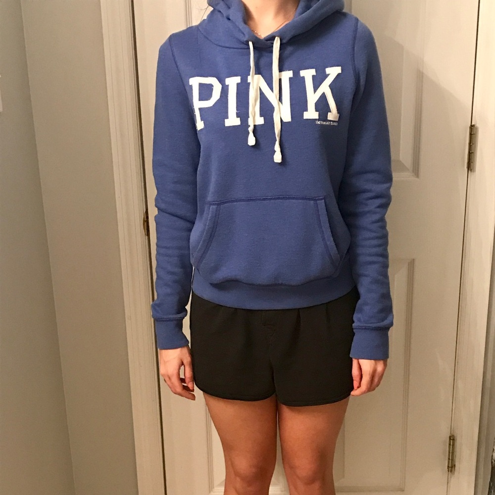 PINK Blue Hoodie
